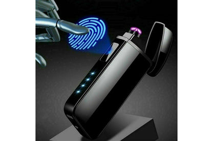 Electric Flameless Windproof USB Rechargeable Dual Arc Plasma Lighter Lighters