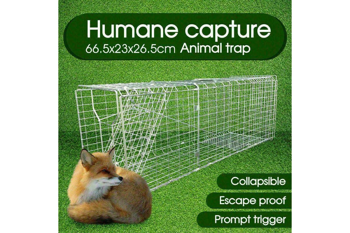 Animal Cage Catch Rabbit Bird Bait Rat 66.5 x 23 x 26.5cm