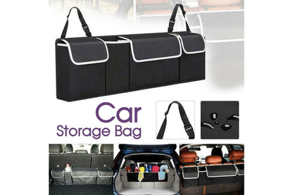 Car Boot Organiser Large Storage Bag Pocket Back Seat Hanger Travel Hanging