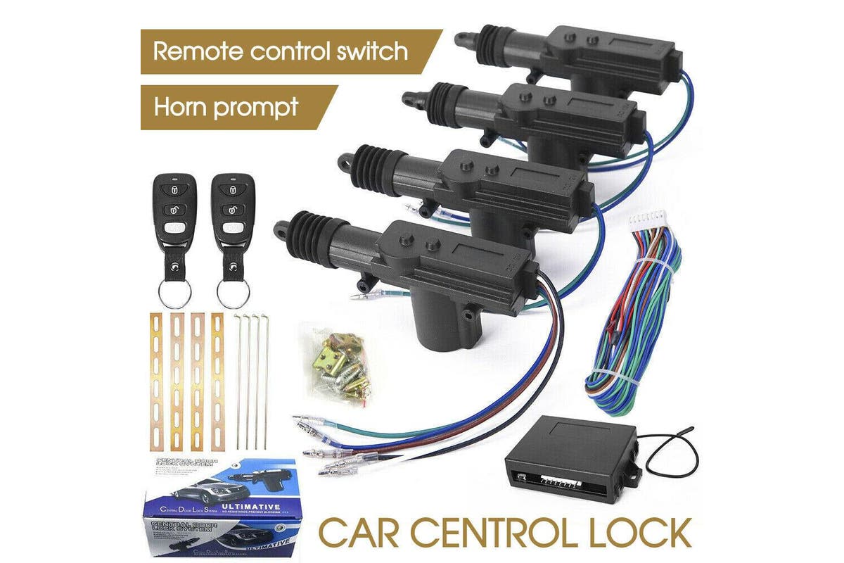 Remote Auto Car Control Lock Locking Security System Keyless Entry Kit System