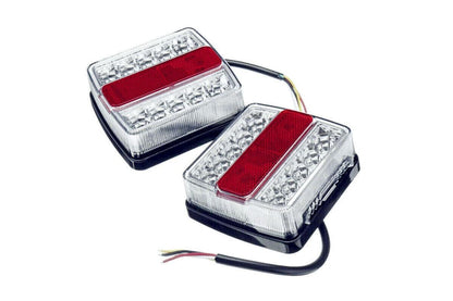 2X Submersible/Waterproof 26 LED Stop Tail Lights Kit Boat Truck Trailer lights