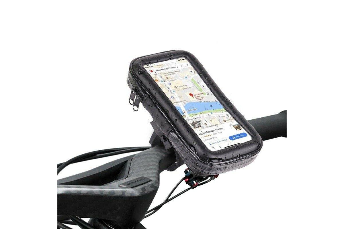 Waterproof Motorcycle Phone Holder Bag Case Motorbike Scooter Mobile MTB NEW