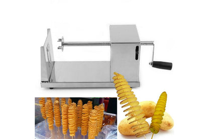 Potato Twister Tornado Slicer Automatic Cutter Machine Spiral Kitchen New Brand