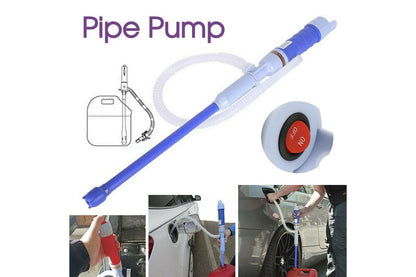 Oil Water Battery Liquid Transfer Hand Pipe Pump Fishbowl Gas Electric Siphon