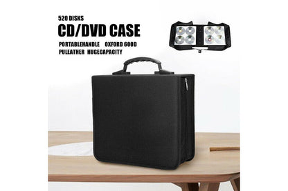 520 Disc CD DVD Case Wallet Storage Holder Booklet Album Folder Bag Box Sleeves