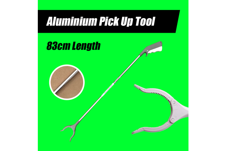 83cm Aluminium Pick Up Tool Reacher Grabber Extend Hand Trash Picker Arm Stick (1PCS)