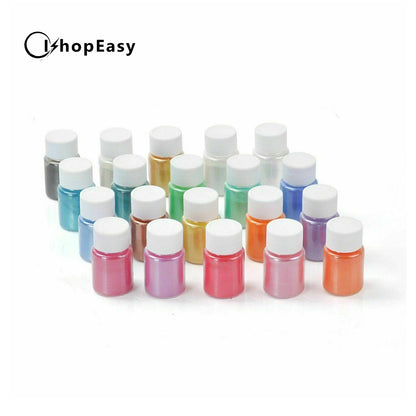 36 Colours Mica Powder Epoxy Resin Dye Pearl Natural Mica Pigment Mineral Powder