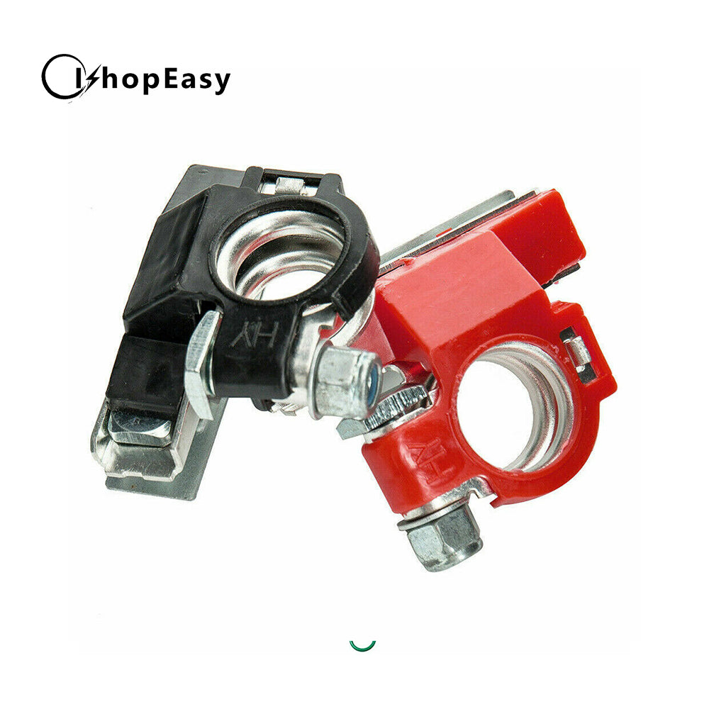 2Pcs 12V Battery Terminals Connectors Clamps 3 Way Kit For Caravan Car Van