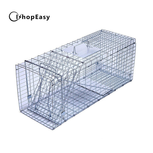 Animal Cage Catch Rabbit Bird Bait Rat 66.5 x 23 x 26.5cm