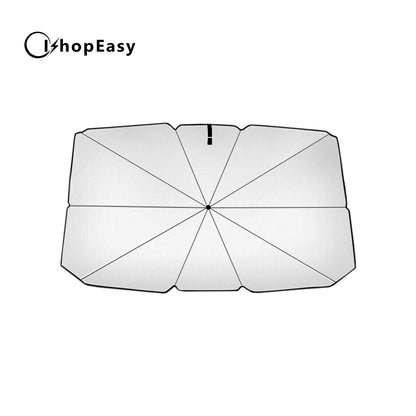 Foldable Car Windshield Sunshade Front Window Cover Visor Sun Shade Umbrella - Large