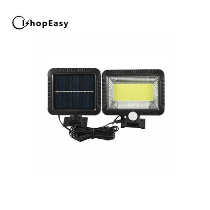 100Led Solar Sensor Light Motion Detection Security Garden Flood Lamp 1PCS