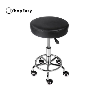 Hairdressing Salon Chair Round PU Equipment Swivel Lift Stool Barber Beauty