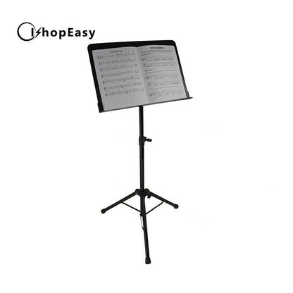 Adjustable Music Stage Stand Heavy Duty Metal Music Sheet Conductor Folding