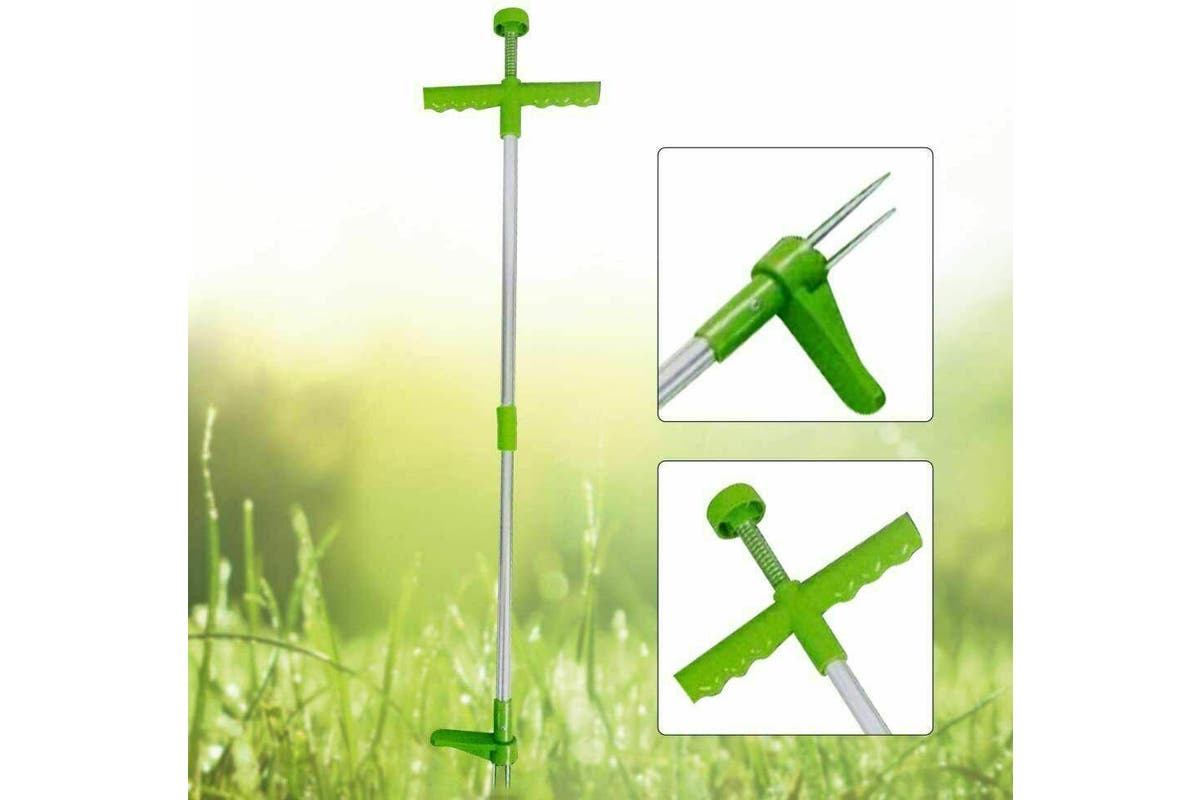 Weed Puller Weeder Twister Twist Pull Garden Lawn Root Killer Remover Tool