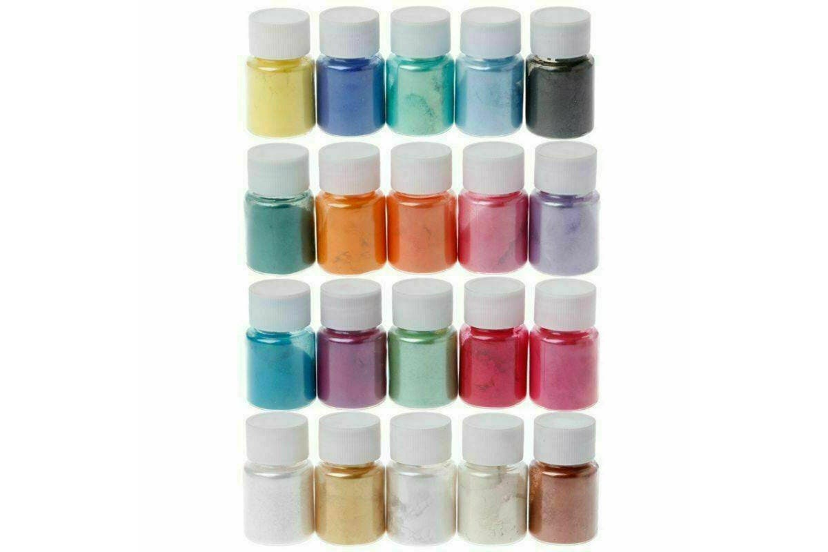 36 Colours Mica Powder Epoxy Resin Dye Pearl Natural Mica Pigment Mineral Powder