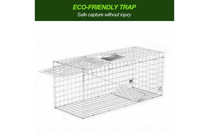 Animal Cage Catch Rabbit Bird Bait Rat 66.5 x 23 x 26.5cm