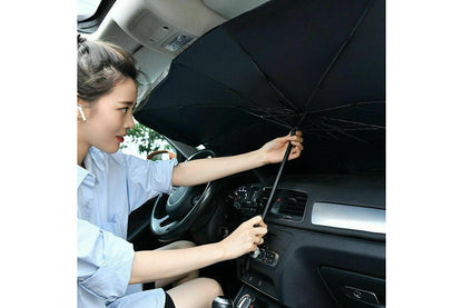 Foldable Car Windshield Sunshade Umbrella Front Window Cover Visor Sun Shade