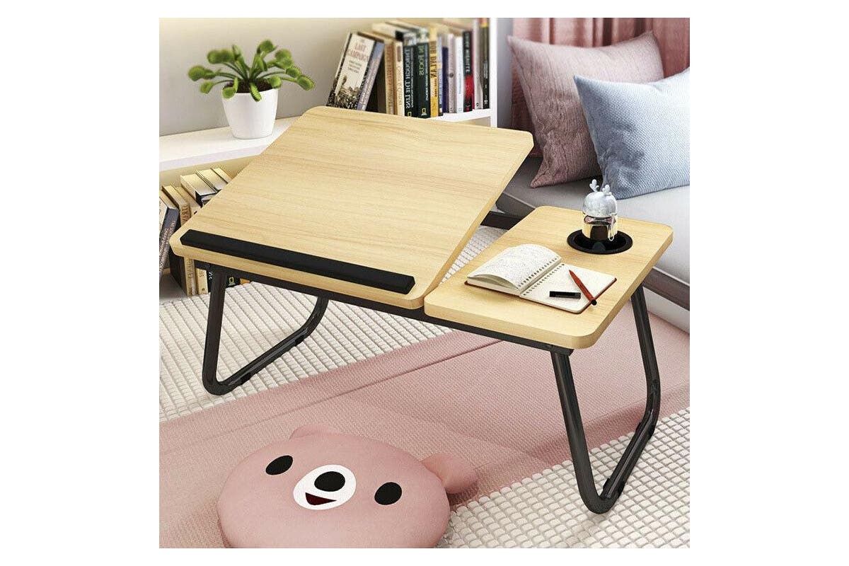 Portable Foldable Laptop Stand Desk Table Tray Bed Study Adjustable NEW