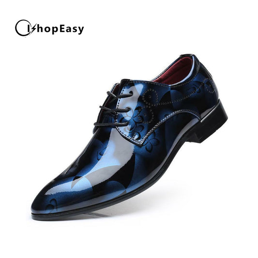 Fashion Mens Formal Shoes Leather Lace Up Smart Wedding Party Dress Brogues Size