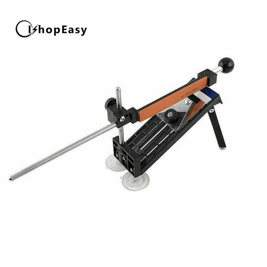 Professional Chef Knife Sharpener Kitchen Sharpening System Fix Angle 4 Stones