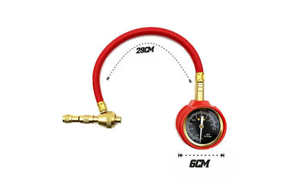 Rapid Tyre/Tire Deflator Air Deflators 4X4 4WD with Pressure Gauge Valve Tool