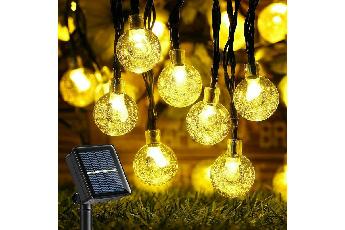 22M 200LED Solar Globe String Lights Fairy Outdoor Festoon Party Garden Decor