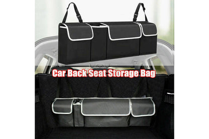 Car Boot Organiser Large Storage Bag Pocket Back Seat Hanger Travel Hanging