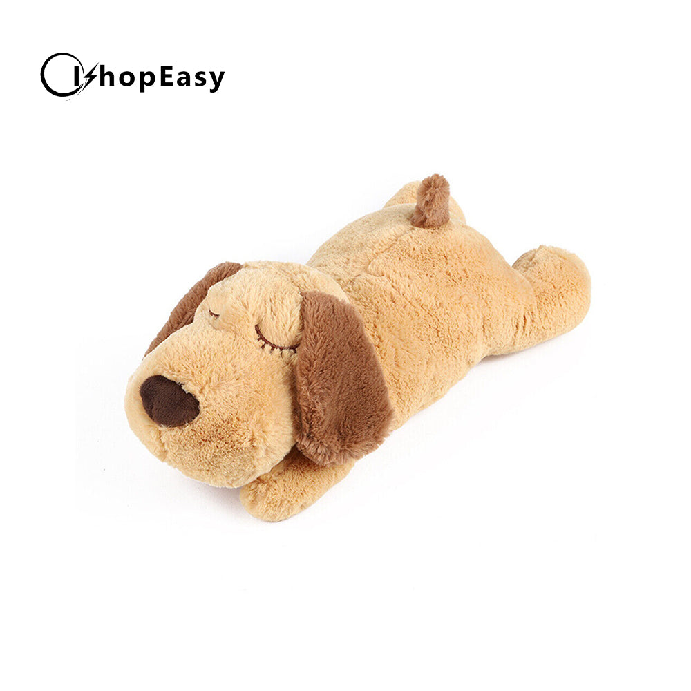 Puppy Cat Toy Heartbeat Soft Plush Sleeping Buddy Pet Dog Anxiety Behavioral Aid