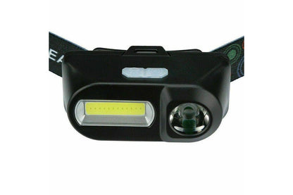 Waterproof Head Torch Headlight LED USB Rechargeable Headlamp