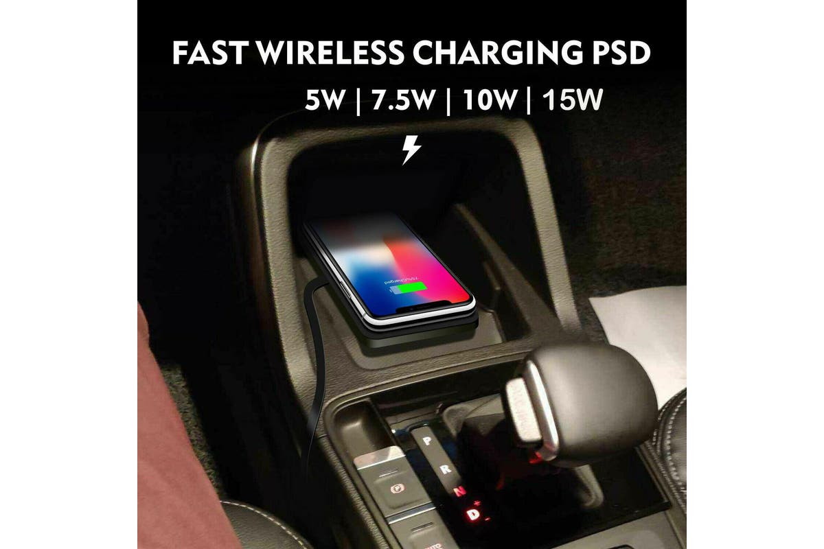 Car QI Wireless Fast Charging Charger Mat Non-Slip Pad Holder For mobiles