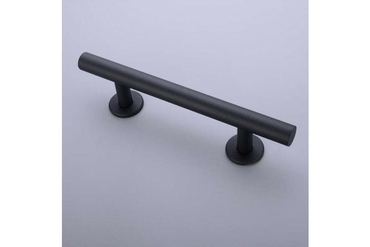 12Inch Barn Door Handle Sliding Flush Pull Wood Door Gate Hardware Stainless Steel, Black