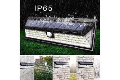 180 LED Solar Motion Sensor Light Outdoor Garden Yard Wall Security Flood Lamp