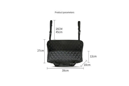 Advanced Between Car Seat Storage Bag Net Pocket Handbag Holder Organize