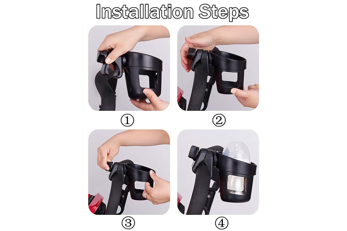 Universal Drink Bottle Stroller Cup Holder Bike Bag Baby Pram Water Coffee