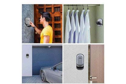 Wall Mounted Key Safe Box 4Digit Safe Outdoor Key Storag Organizer Password, Style 2