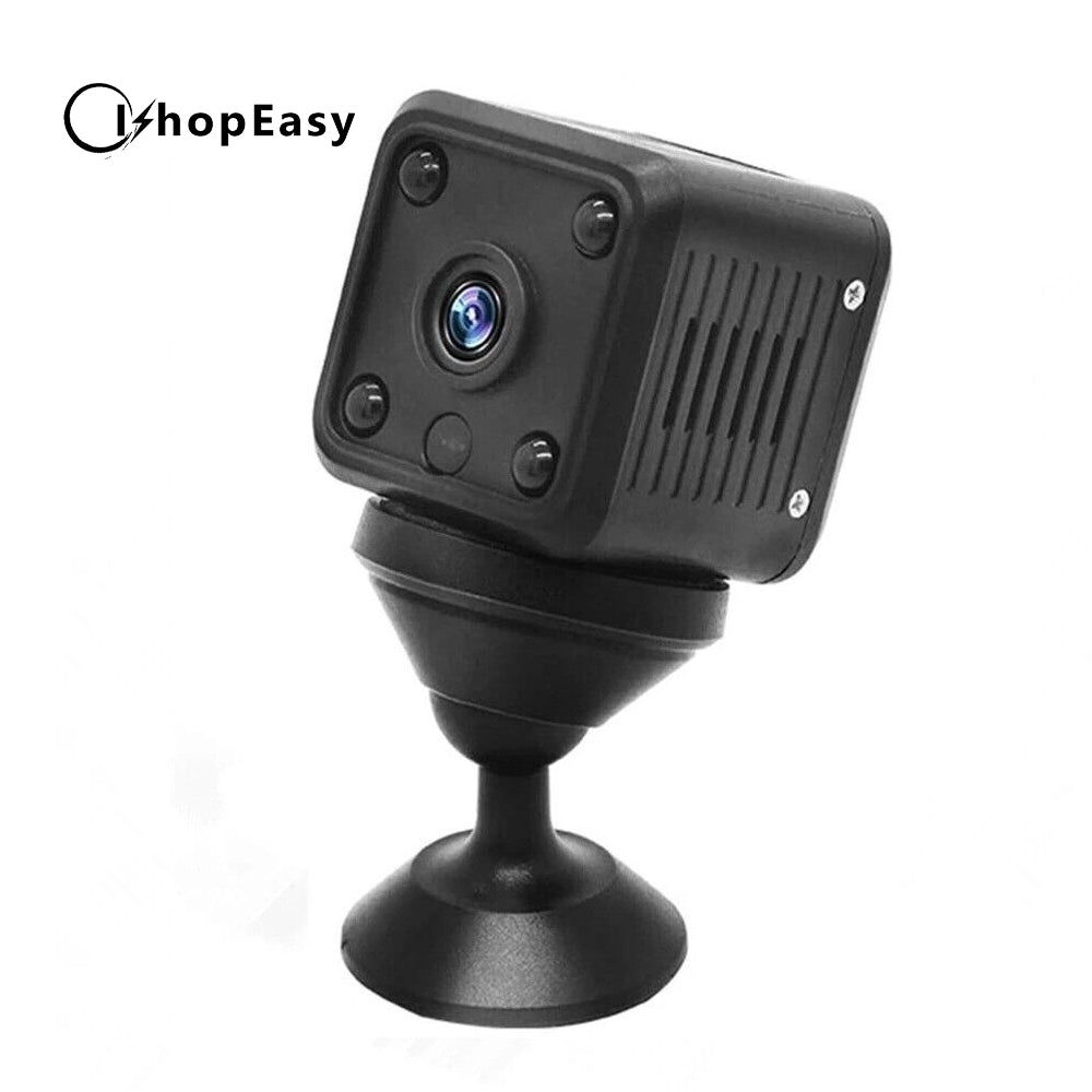 Ishopeasy 4K HD Mini WiFi Wireless IP Hidden Spy Camera Cam Network Monitor Night Vision