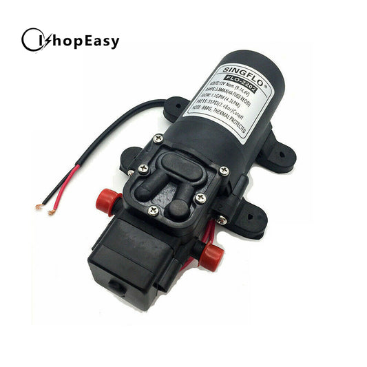 12V 4.3Lpm Self-Priming Water Pump High Pressure Caravan Camper Boat Marine Home