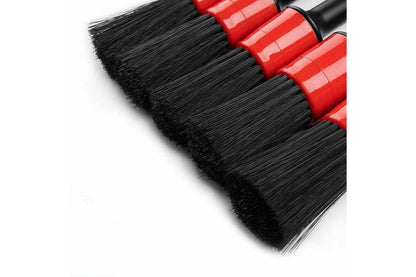 Dashboard Car Hair Detail Brush Crevice Dust Cleaning Automotive Detailing 5Pcs