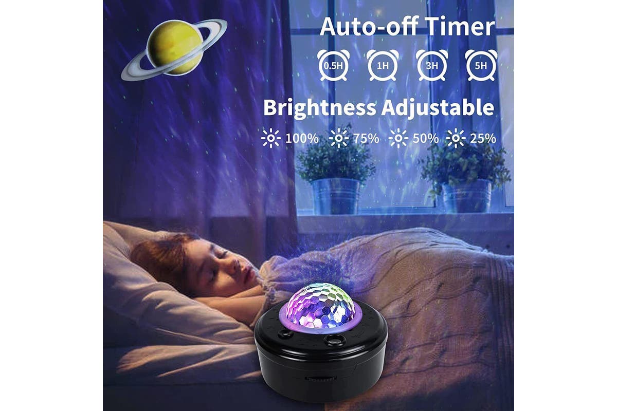 LED Planet Starry Night Light Projector Star Sky Party Baby Kids Room Lamp