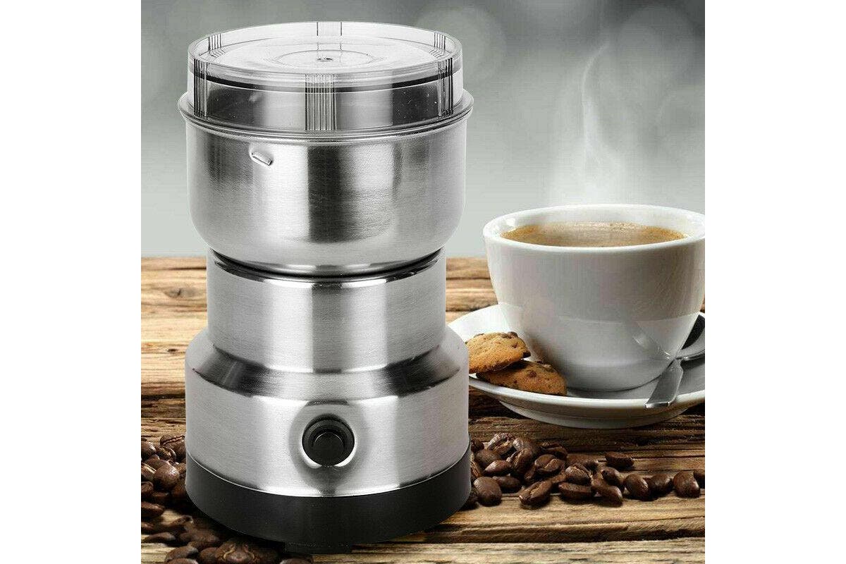 Electric Coffee Grinder Grinding Milling Bean Nut Spice Matte Blender 220V