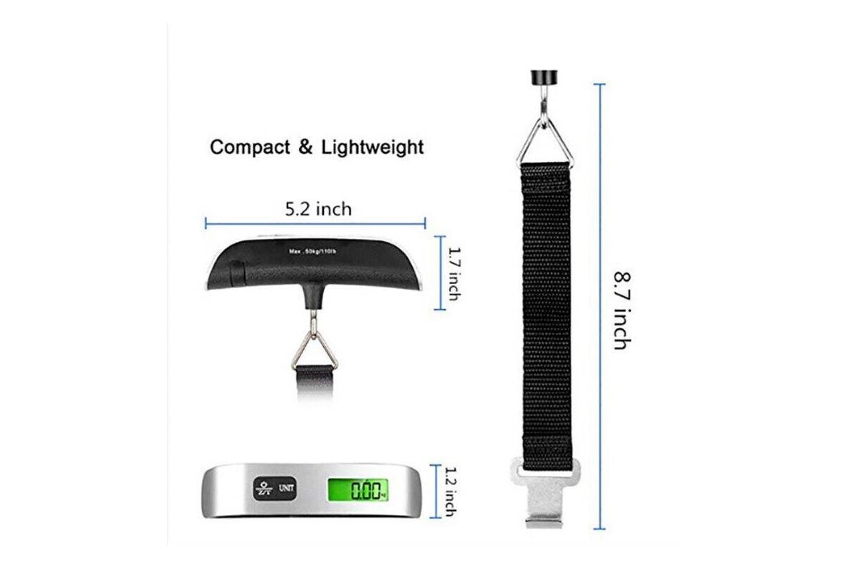 Luggage Scale Suitcase Quality Travel Portable Electronic Weight LCD Digital