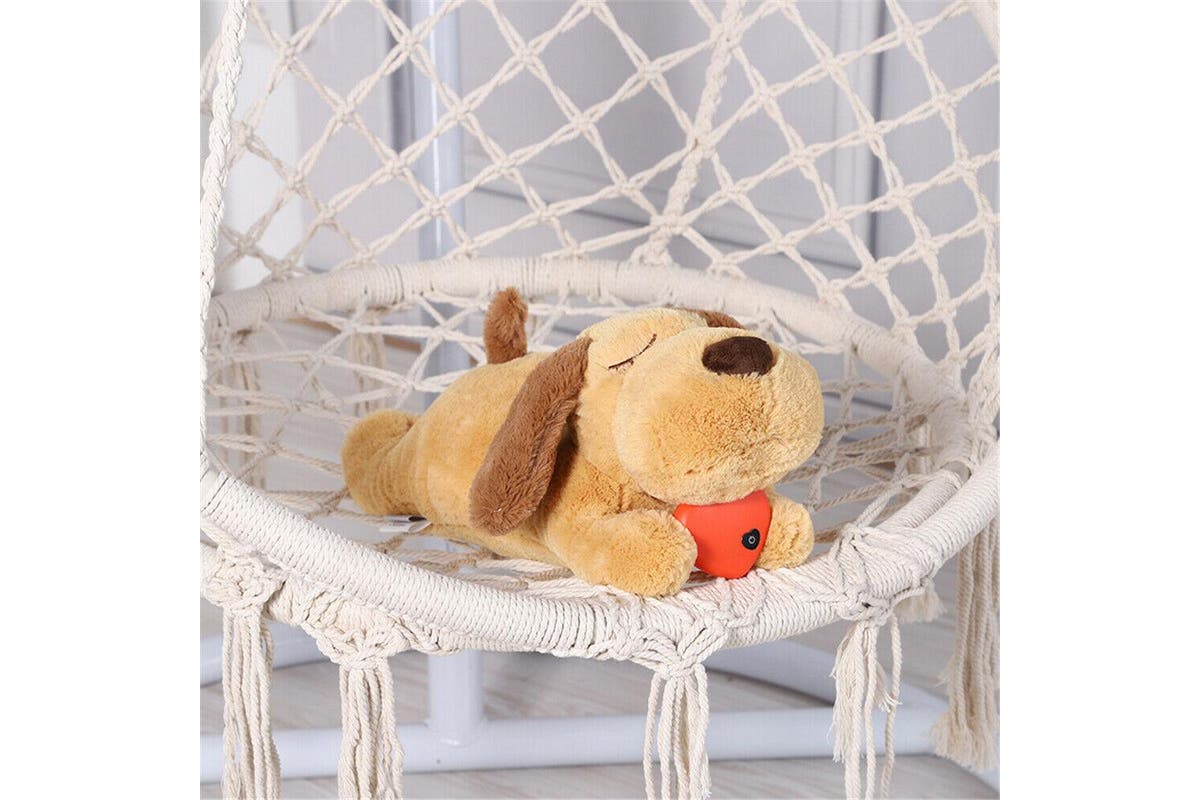 Puppy Cat Toy Heartbeat Soft Plush Sleeping Buddy Pet Dog Anxiety Behavioral Aid