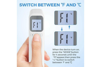 Digital LCD No-Touch Forehead Body Thermometer Infrared Temperature Gun Recall