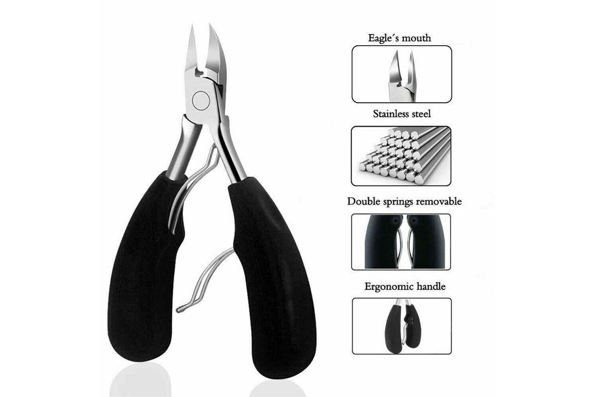 Toe Nail Cutter Clipper Nippers Chiropody Fungus Ingrown Manicure Tool Scissors