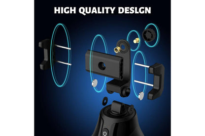 Wireless 360? Rotation Auto Face Tracking Smart Shooting Camera Phone Mount