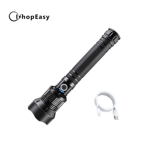 9900000Lumens Super Bright Tactical Flashlight Zoomable Rechargeable Torch Light