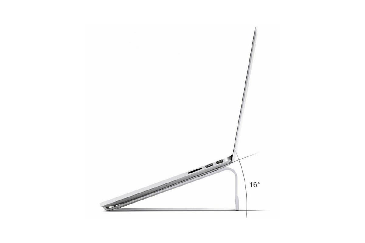 Portable Aluminium Laptop Stand Tray Holder Riser For iPad MacBook Notebook