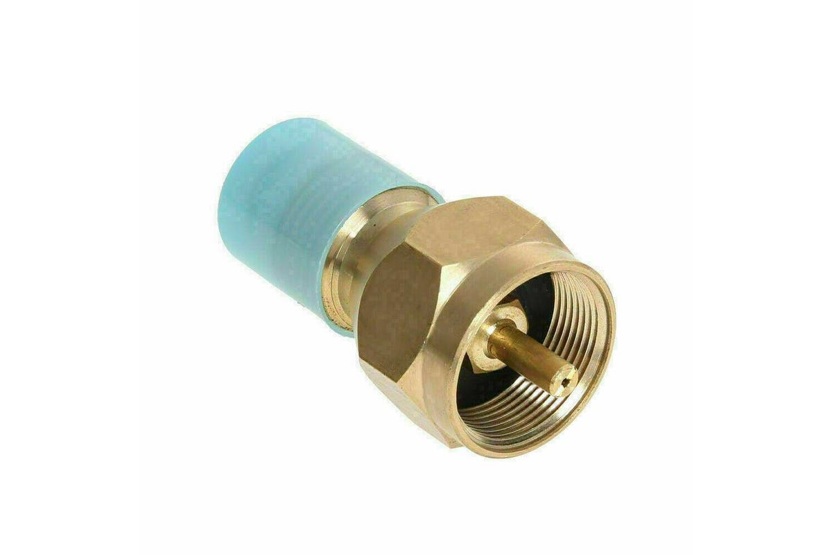 BBQ Propane Gas Refill Adapter 1Lb Cylinder Tank Coupler Heater Bottle Tool