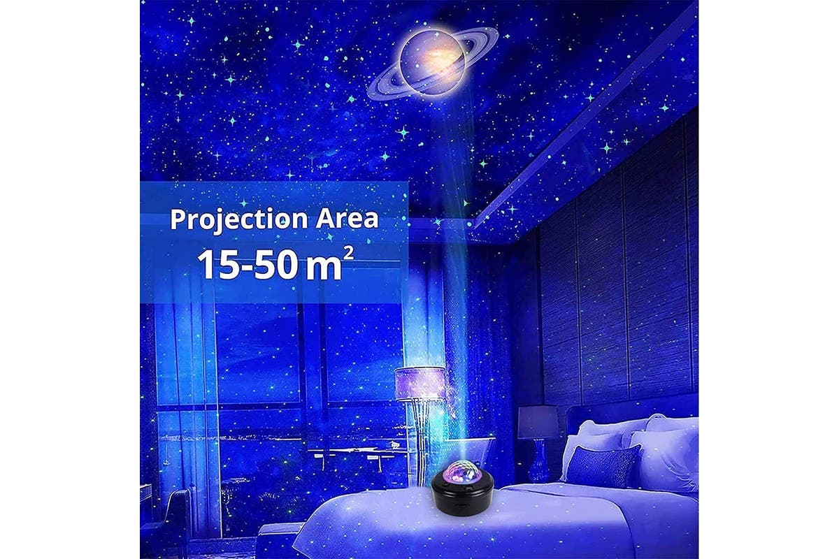 LED Planet Starry Night Light Projector Star Sky Party Baby Kids Room Lamp