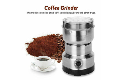 Electric Coffee Grinder Grinding Milling Bean Nut Spice Matte Blender 220V